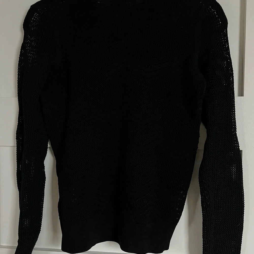 Vince Mesh Chevron Sweater - Picture 2 of 3